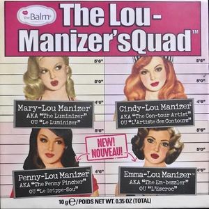 theBalm Hi-Light Quad-2 SHADES USED-10%OFF BUNDLES